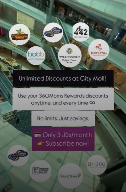 Endless Discounts, Just 3 JDs/Month