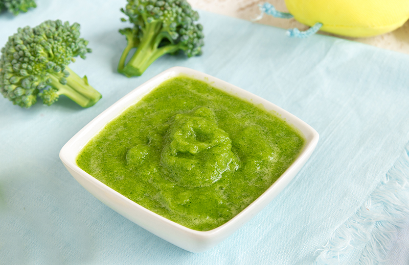 وصفة للأطفال الرضع: مهروس الدجاج والخضراوات